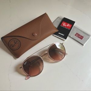 Ray-Ban Round Double Bridge Sunglasses